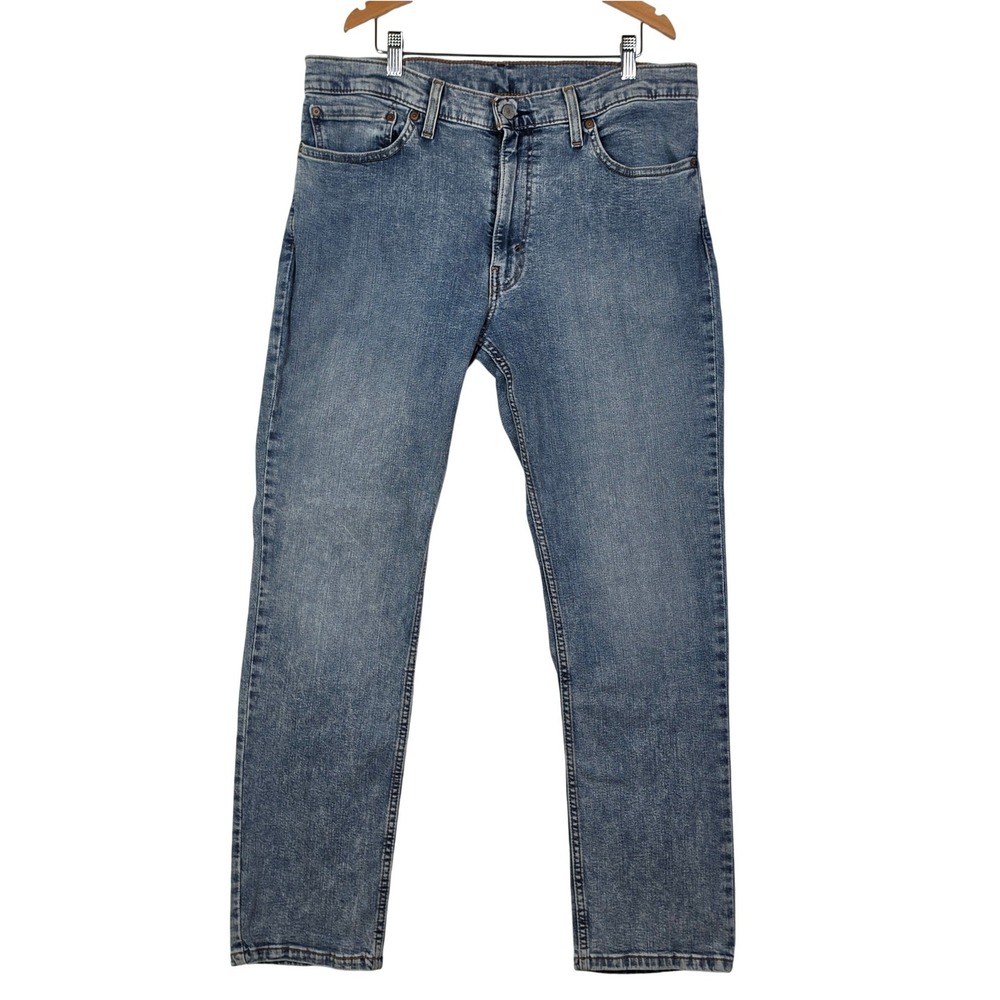 Levi's Mens 511 Slim Fit Jeans 36x30 Blue Stretch Denim Classic Casual Pants